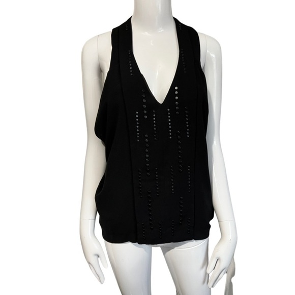 Diane Von Frustenberg Black Tank top - Picture 1 of 9